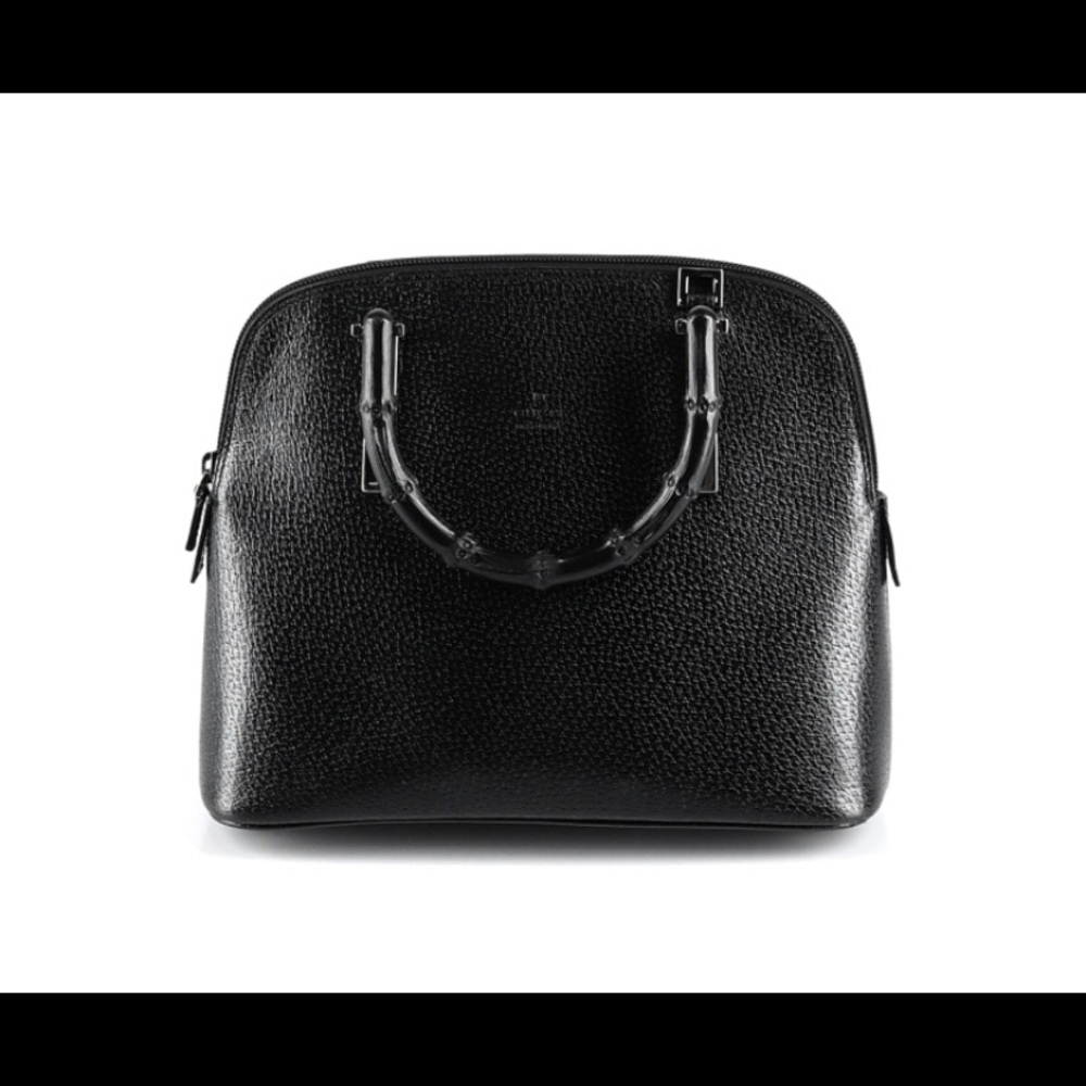 Black Gucci bag w/ black handles